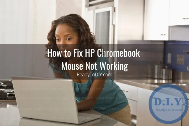 Using laptop in the desk