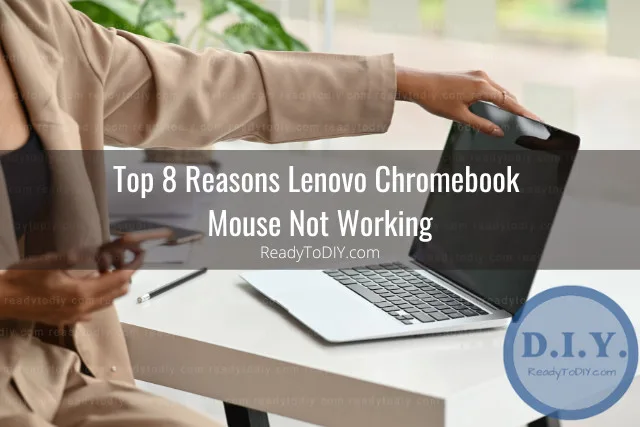 Using laptop in the desk