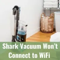 Vacuum cleaning the floor