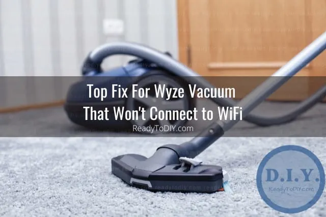 Vacuum cleaning the floor