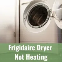 White modern dryer
