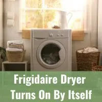 White modern dryer