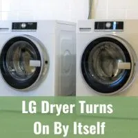 White modern dryer
