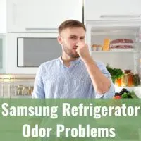 bad smell of refrigerator