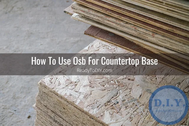 Man working on the OSB