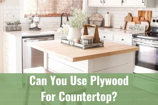 Kitchen countertop plywood