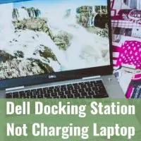 Laptop on the table desk