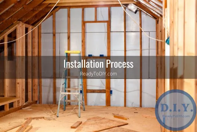 Attic construction area