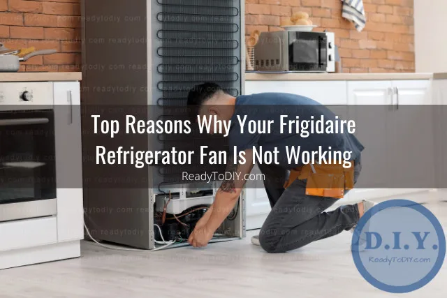 Man fixing the refrigerator