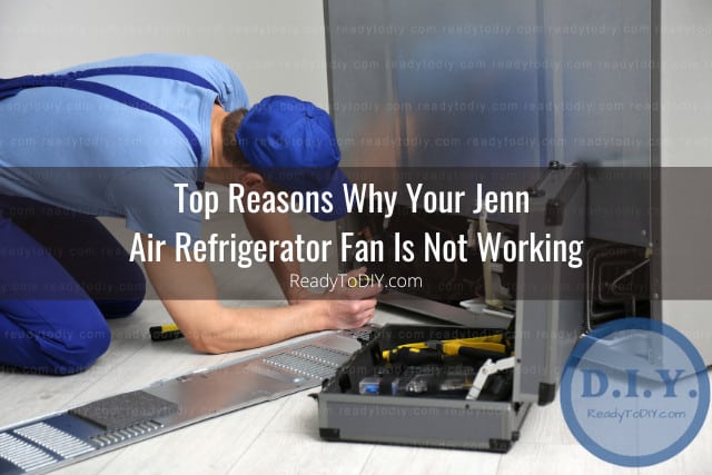 Man fixing the refrigerator