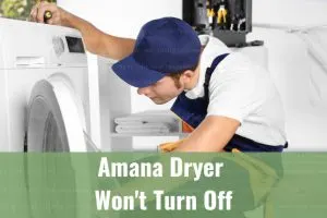 White modern dryer