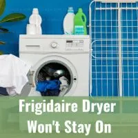 White modern dryer