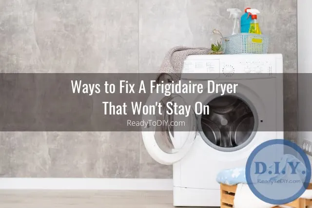 White modern dryer
