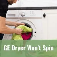 White modern dryer