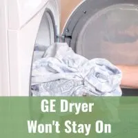 White modern dryer