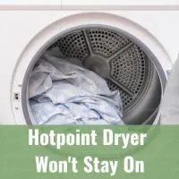 White modern dryer