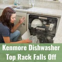 Dishwasher in the kitchen