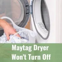 White modern dryer