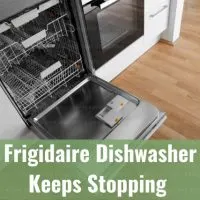 dishwasher in the kitchen