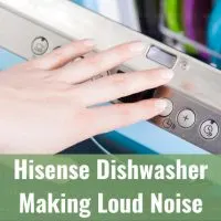 dishwasher in the kitchen