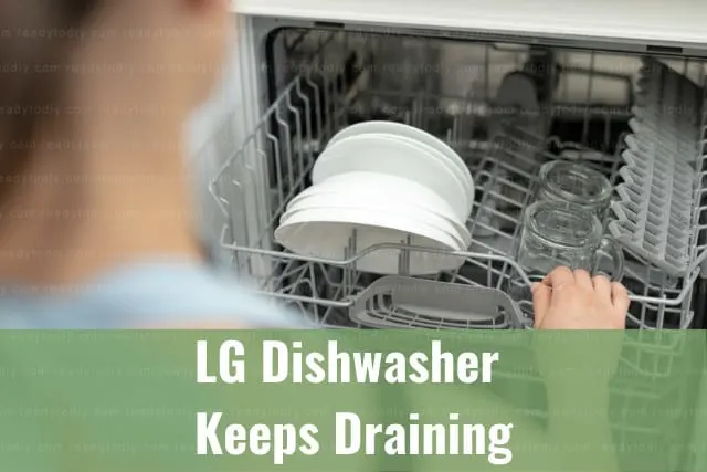 dishwasher in the kitchen
