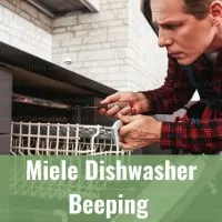 dishwasher in the kitchen