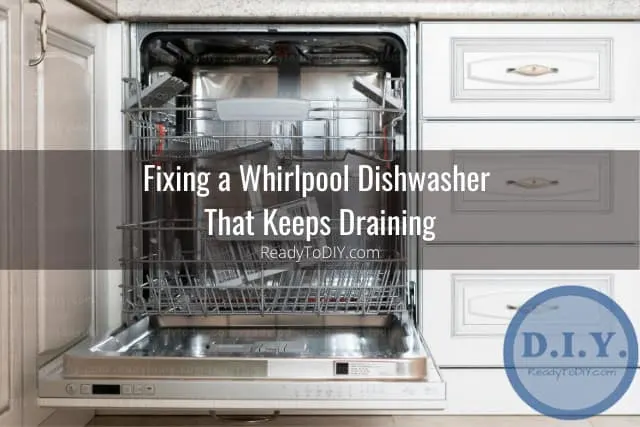 dishwasher in the kitchen