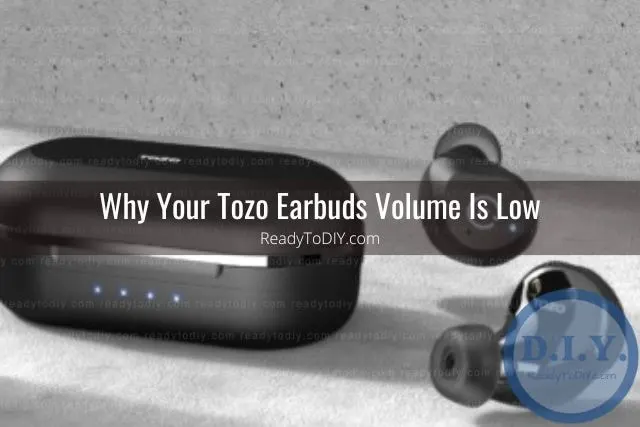 Tozo earbuds and case